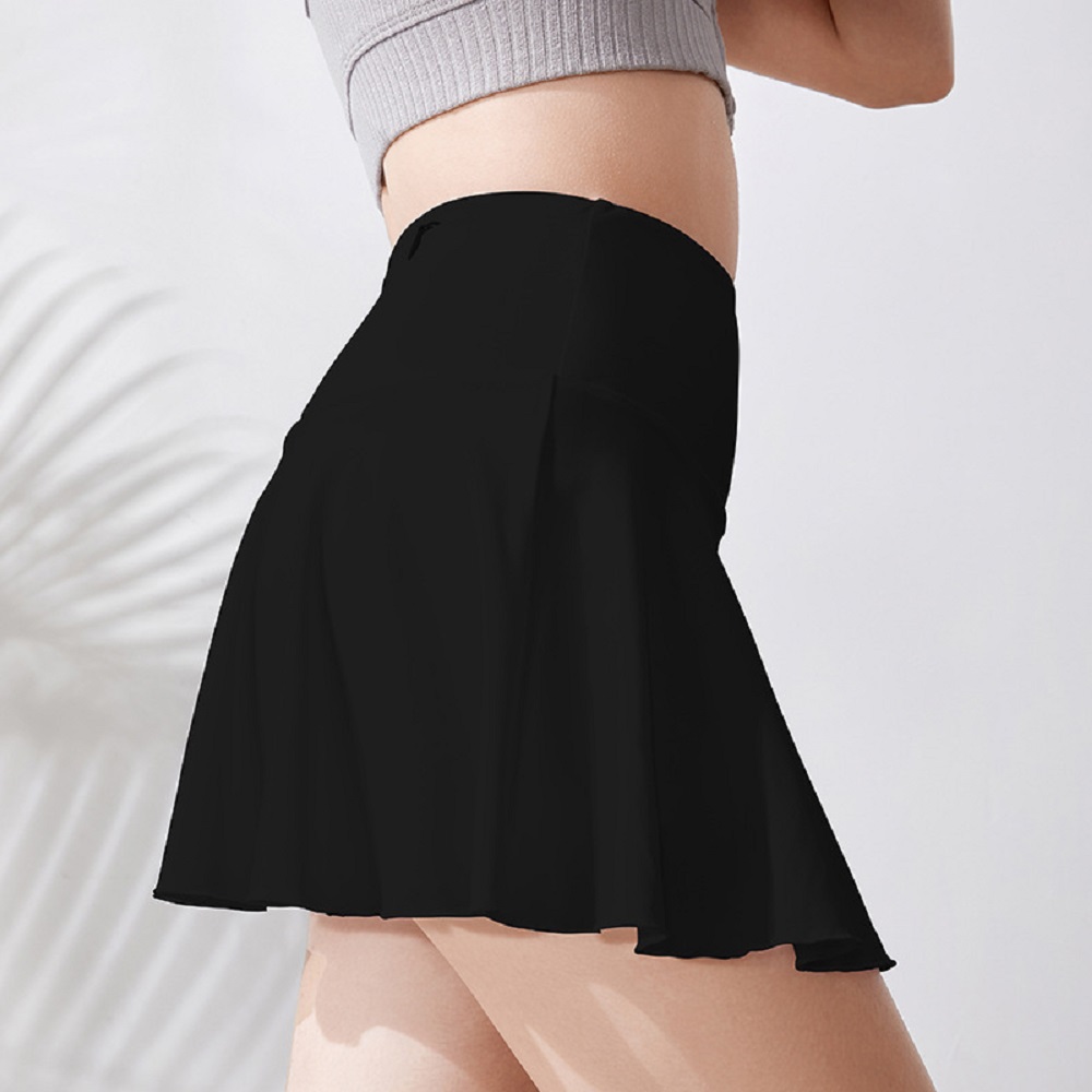 KK109 Female fitness tennis skirt pocket