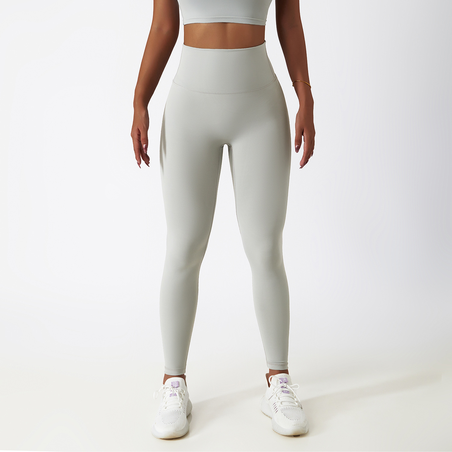 CK5858 recycled nylon legging for gym winter running leggings